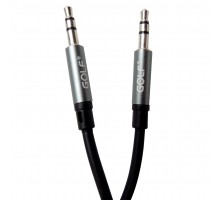 Аудио кабель AUX GOLF GF-AUX1 1m Black