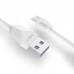 USB Кабель GOLF DIAMOND GC-27m microUSB White 1м