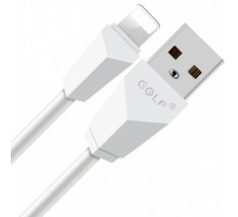 USB Кабель GOLF DIAMOND GC-27i iPhone Lightning White 2м
