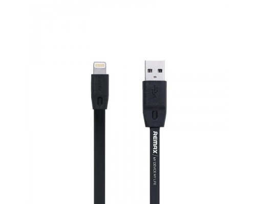 USB кабель Remax RC-001i Full Speed Lightning iPhone Black 1m
