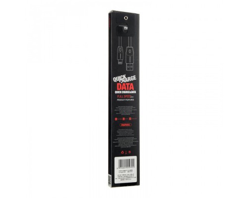 USB кабель Remax RC-001i Full Speed Lightning iPhone Black 1m