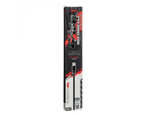 USB кабель Remax RC-001i Full Speed Lightning iPhone Black 1m