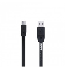 USB кабель Remax RC-001m Full Speed microUSB Black 1m