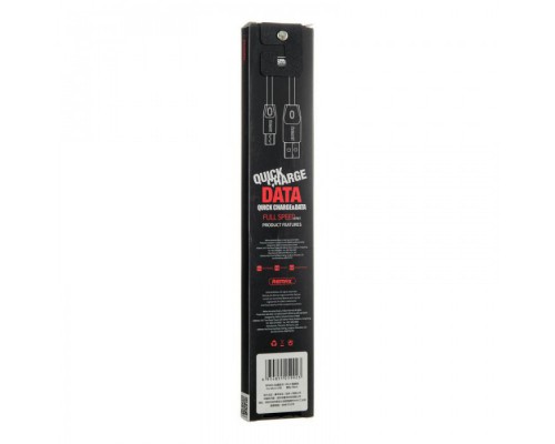 USB кабель Remax RC-001m Full Speed microUSB Black 1m