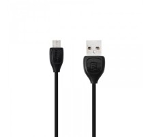 USB кабель Remax RC-050m Lesu microUSB Black 1m