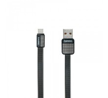 USB кабель Remax RC-044a Platinum Type-C Black 1m