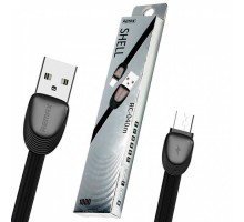 USB кабель Remax RC-040m Shell MicroUSB 1m Black