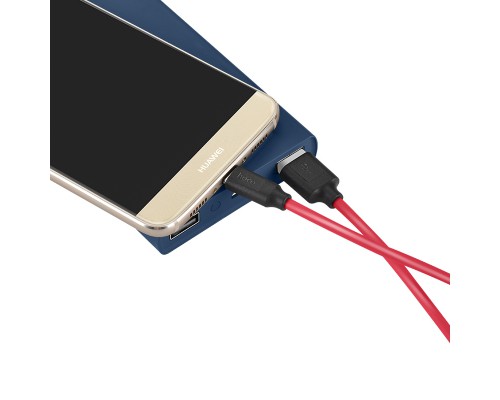 USB кабель Hoco X11 Fast Charging USB Type-C 5A Red 1m