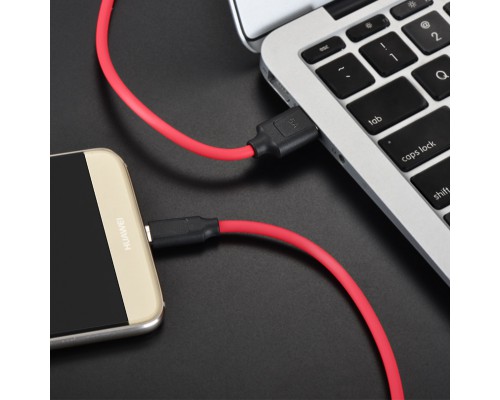 USB кабель Hoco X11 Fast Charging USB Type-C 5A Red 1m
