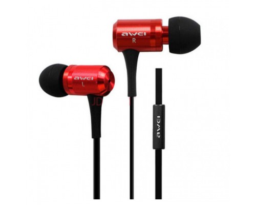 Наушники AWEI ES100M Red