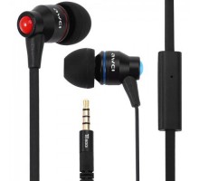 Наушники AWEI TE800i Black + микрофон и кнопка ответа + регулятор громкости