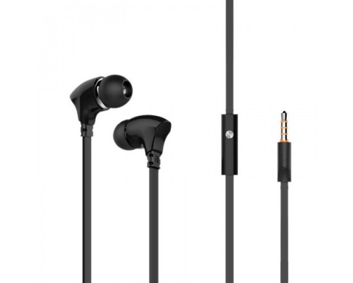 Наушники MP3 Celebrat G3 Black + микрофон и кнопка ответа