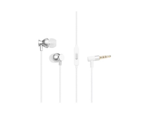 Наушники Gelius Pro GP-A300Hi Silver + микрофон и кнопка ответа