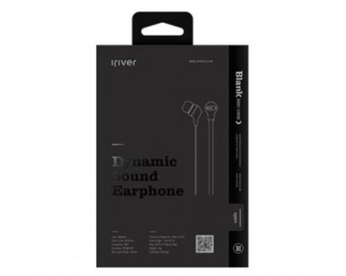 Наушники iRiver Blank BBC-100E Black