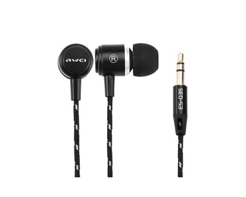 Наушники AWEI ES-Q35 Black