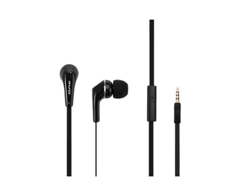Наушники AWEI ES-Q7i Black + микрофон и кнопка ответа