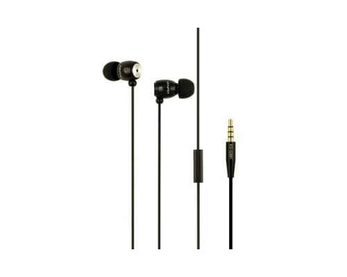 Наушники AWEI ES-Q38i Black + микрофон и кнопка ответа