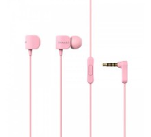 Наушники Remax RM-502 Pink (микрофон и кнопка ответа)