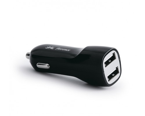 АЗУ Florence 2USB 2.1A Black (CC21-2USB)