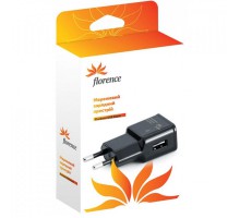 СЗУ Florence USB 1A White (TC10-USB)