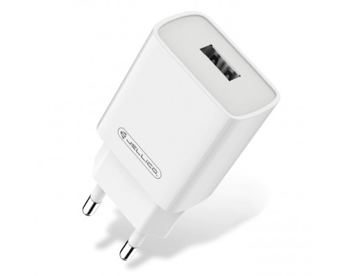 СЗУ Jellico AQC33 1USB 3A QC3.0 + Lightning Кабель White