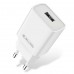 СЗУ Jellico AQC33 1USB 3A QC3.0 + Lightning Кабель White