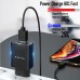 СЗУ Jellico AQC34 1USB 3A QC3.0 + microUSB Кабель Black