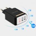 СЗУ Jellico WJ-C80 LED 2USB 2.4A Black