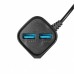 СЗУ Gelius Pro Edition Auto ID 2USB + Cable MicroUSB 2.4A Black