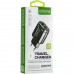 СЗУ Optima Avangard OP-HC02 2USB 2.4A + Type-C кабель Black