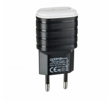 СЗУ 2USB Optima Force (2.1A) Черное