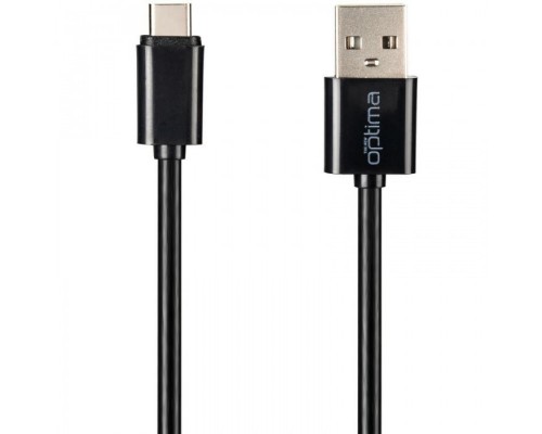 СЗУ Optima Grater OP-HC01 3USB 3.1A + Кабель Type-C Black