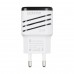 Сетевое Зарядное Устройство 2USB Optima Energy LED (2.1A) Белое