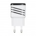Сетевое Зарядное Устройство 2USB Optima Energy LED (2.1A) Белое